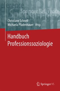 Front cover_Handbuch Professionssoziologie