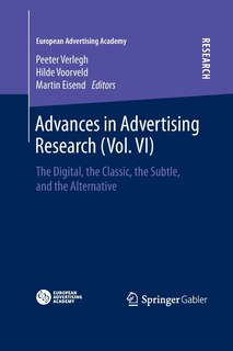Front cover_Advances In Advertising Research (vol. Vi)