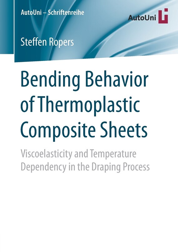 Front cover_Bending Behavior Of Thermoplastic Composite Sheets