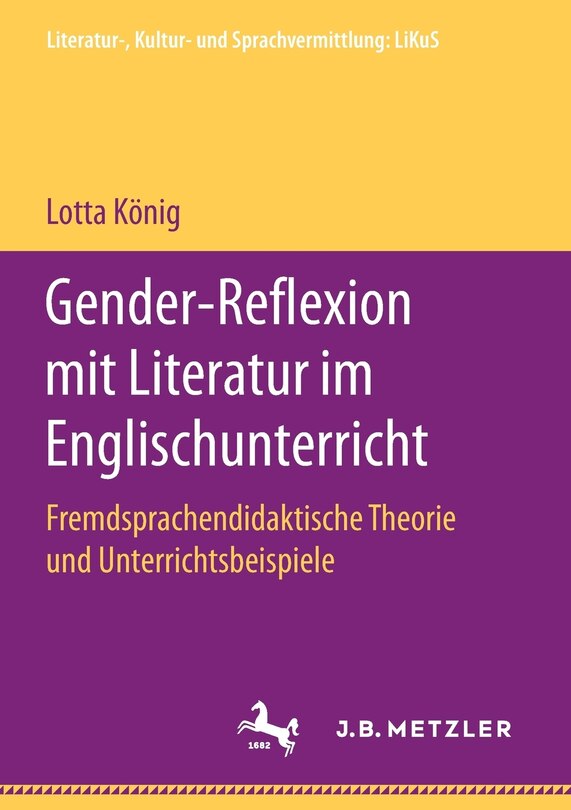 Couverture_Gender-reflexion Mit Literatur Im Englischunterricht