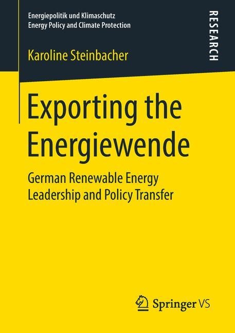 Front cover_Exporting The Energiewende