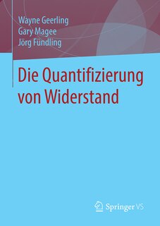 Front cover_Die Quantifizierung Von Widerstand