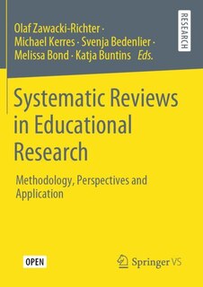 Couverture_Systematic Reviews In Educational Research