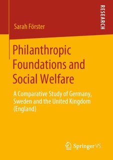 Couverture_Philanthropic Foundations And Social Welfare