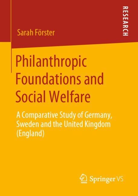 Couverture_Philanthropic Foundations And Social Welfare