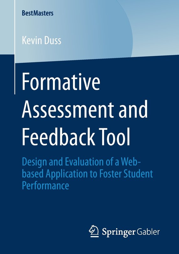 Front cover_Formative Assessment And Feedback Tool