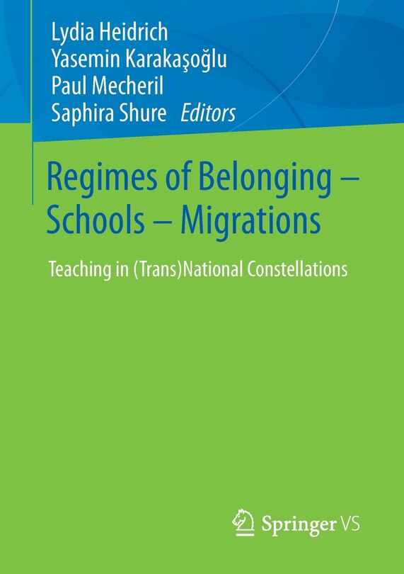 Front cover_Regimes Of Belonging - Schools - Migrations