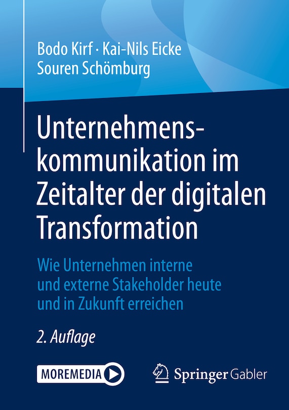 Front cover_Unternehmenskommunikation Im Zeitalter Der Digitalen Transformation