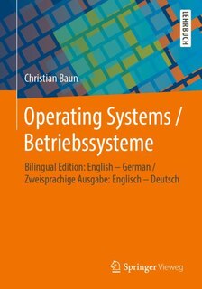 Couverture_Operating Systems / Betriebssysteme