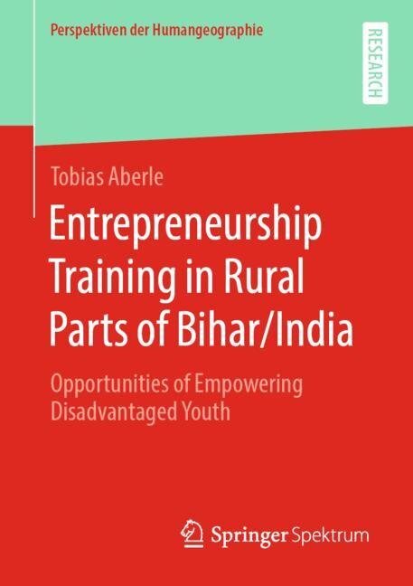 Front cover_Entrepreneurship Training In Rural Parts Of Bihar/india