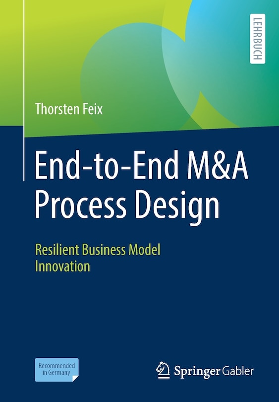 Front cover_End-to-end M And A Process Design
