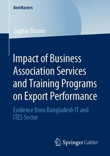 Front cover_Impact Of Business Association Services And Training Programs On Export Performance