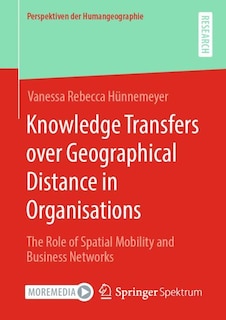 Couverture_Knowledge Transfers Over Geographical Distance In Organisations