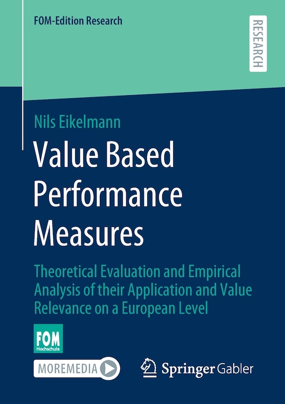 Front cover_Value Based Performance Measures