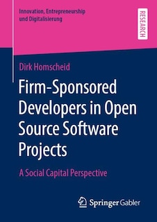 Front cover_Firm-sponsored Developers In Open Source Software Projects