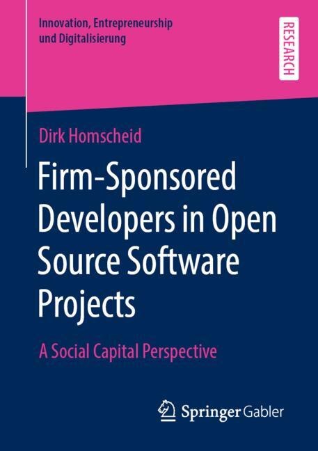 Front cover_Firm-sponsored Developers In Open Source Software Projects