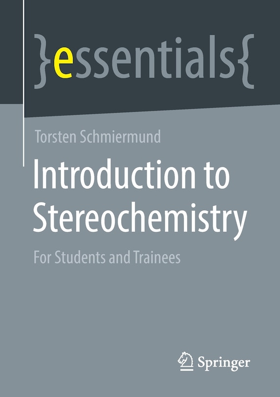 Front cover_Introduction To Stereochemistry
