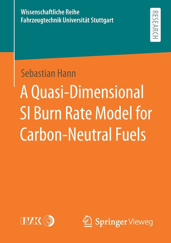 Front cover_A Quasi-dimensional Si Burn Rate Model For Carbon-neutral Fuels