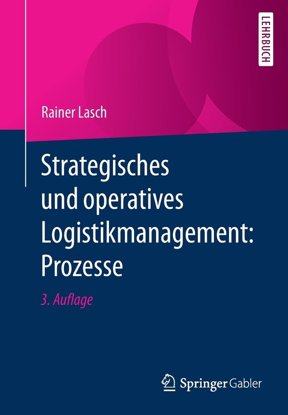 Front cover_Strategisches Und Operatives Logistikmanagement: Prozesse