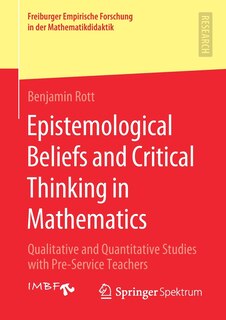 Couverture_Epistemological Beliefs And Critical Thinking In Mathematics