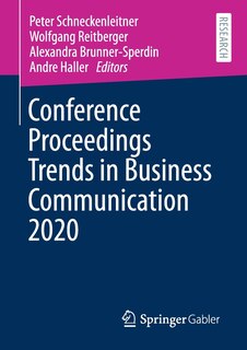 Front cover_Conference Proceedings Trends In Business Communication 2020