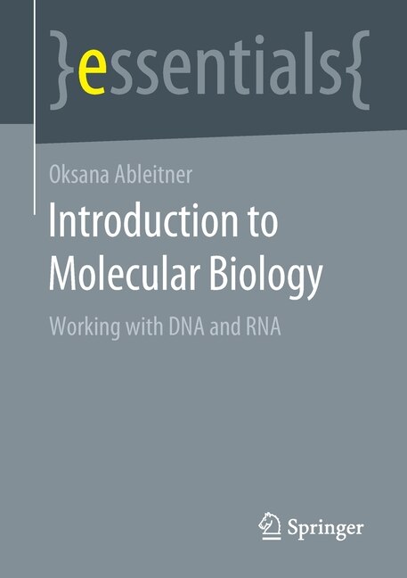 Couverture_Introduction To Molecular Biology