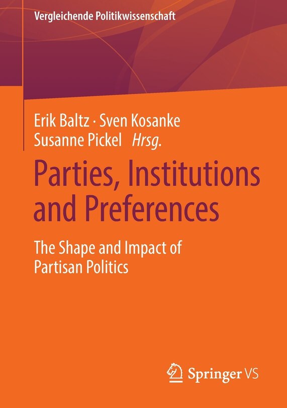 Couverture_Parties, Institutions And Preferences