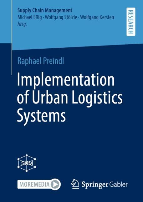 Couverture_Implementation Of Urban Logistics Systems