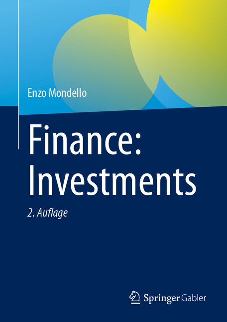 Front cover_Finance: Investments