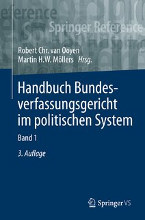 Front cover_Handbuch Bundesverfassungsgericht Im Politischen System