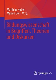 Front cover_Bildungswissenschaft in Begriffen, Theorien Und Diskursen