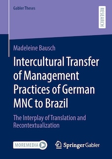 Front cover_Intercultural Transfer of Management Practices of German MNC to Brazil