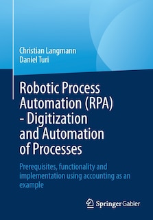 Couverture_Robotic Process Automation (RPA) - Digitization and Automation of Processes