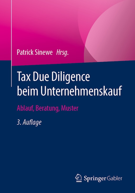 Couverture_Tax Due Diligence Beim Unternehmenskauf