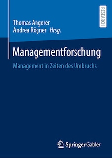 Front cover_Managementforschung