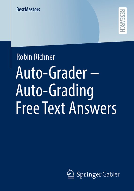 Couverture_Auto-Grader - Auto-Grading Free Text Answers