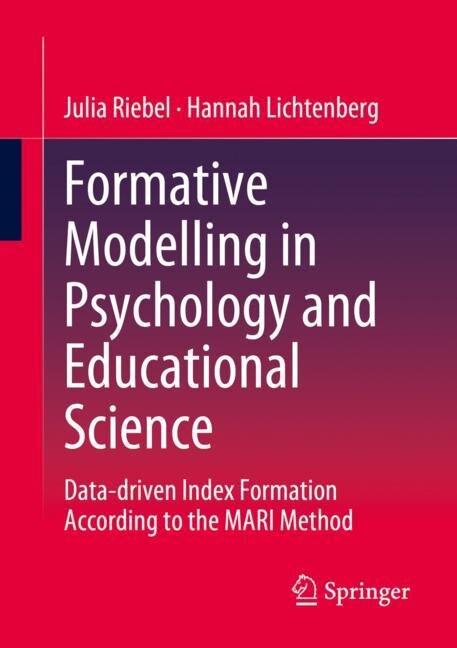 Front cover_Formative modelling in psychology and educational science