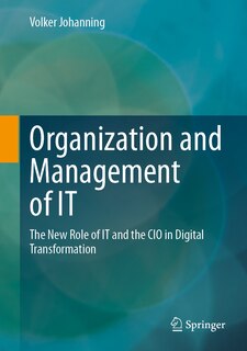 Couverture_Organization and Management of IT
