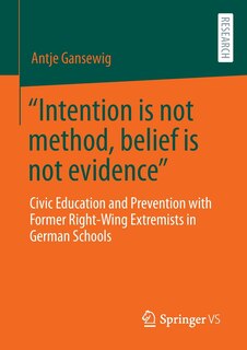 Couverture_Intention is not method, belief is not evidence