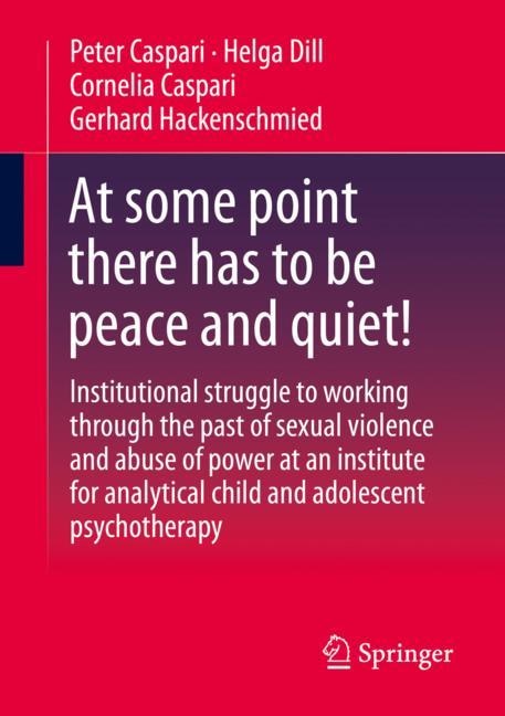 Front cover_At some point there has to be peace and quiet!