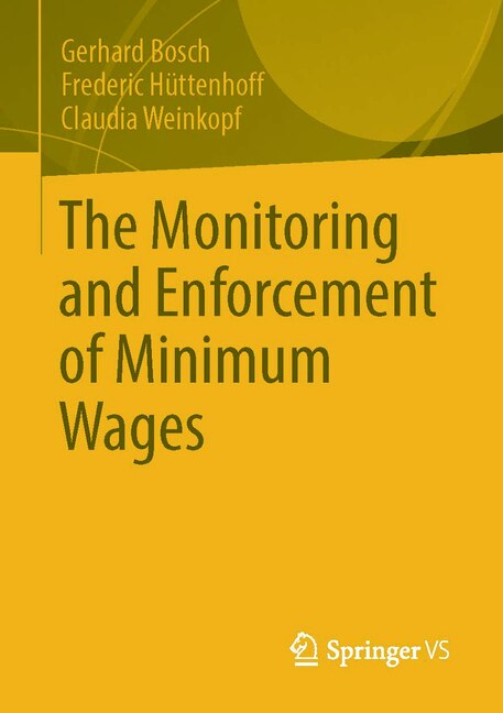 Front cover_The Monitoring and Enforcement of Minimum Wages
