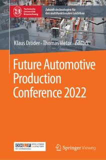 Front cover_Future Automotive Production Conference 2022