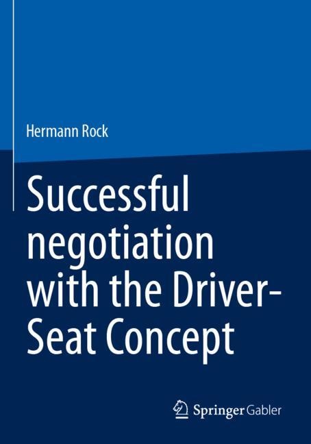 Front cover_Successful Negotiation with the Driver-Seat Concept