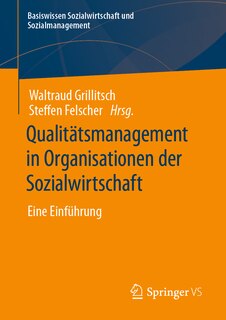 Front cover_Qualitätsmanagement in Organisationen Der Sozialwirtschaft