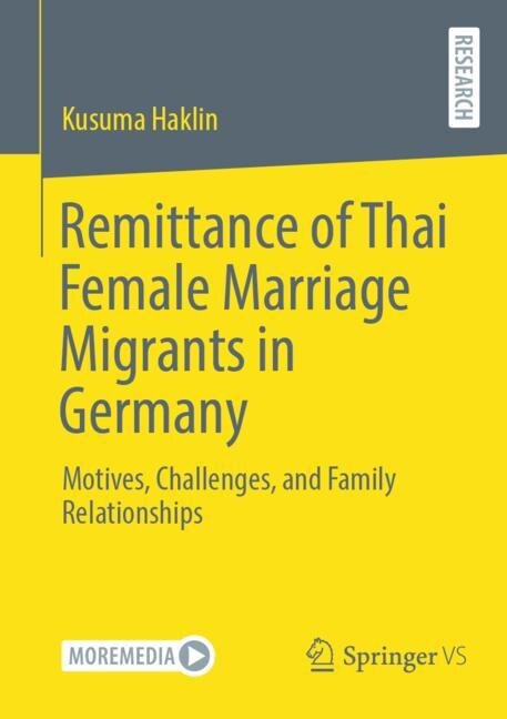 Couverture_Remittance of Thai Female Marriage Migrants in Germany