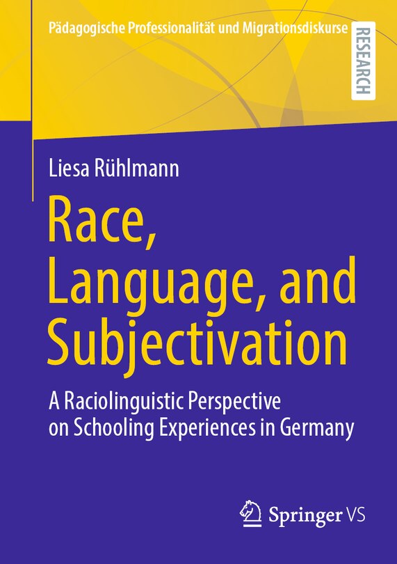Front cover_Race, Language, and Subjectivation