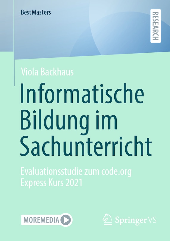 Front cover_Informatische Bildung Im Sachunterricht