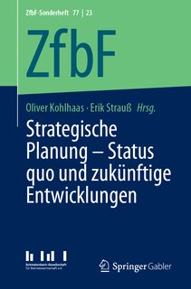 Couverture_Strategische Planung - Status Quo Und Zukünftige Entwicklungen