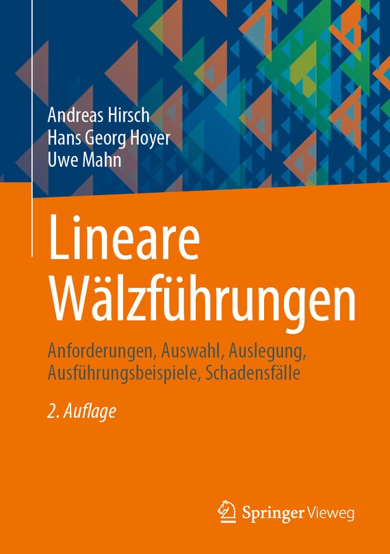 Couverture_Lineare Wälzführungen