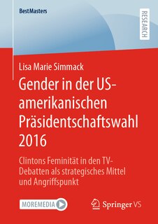 Front cover_Gender in Der Us-Amerikanischen Präsidentschaftswahl 2016